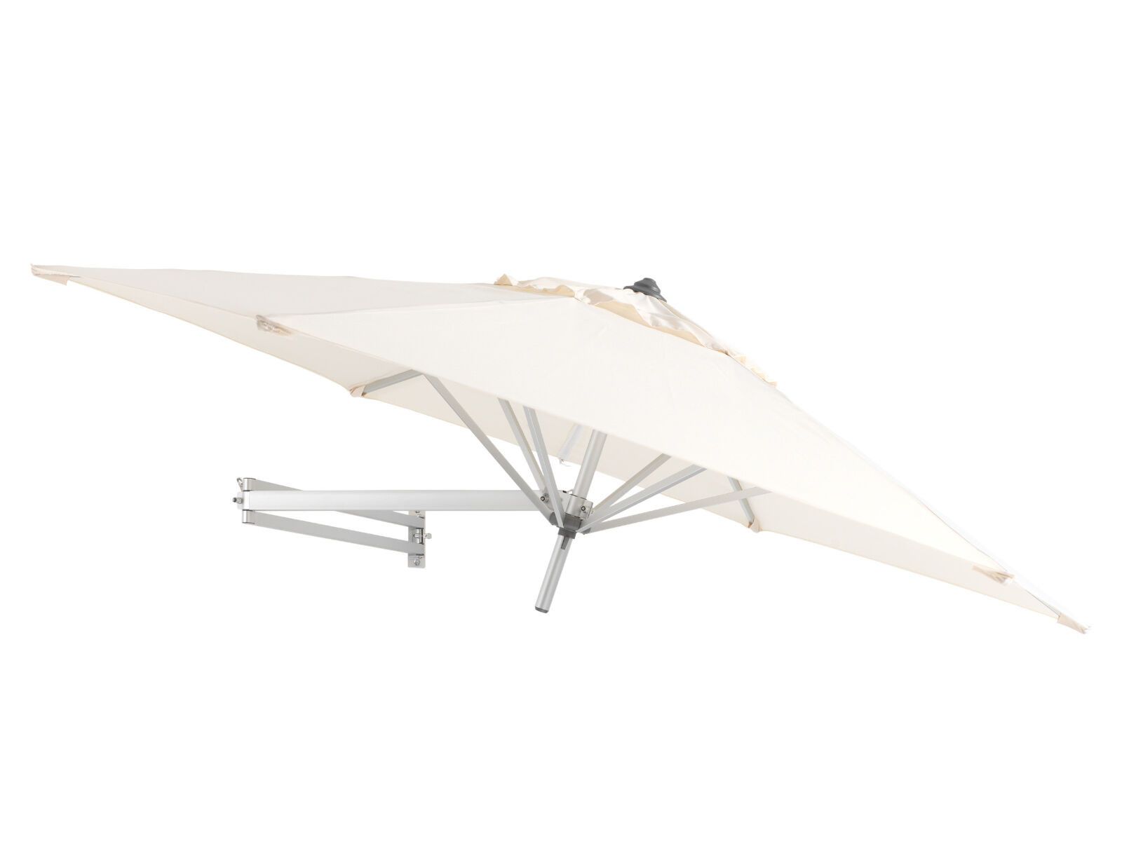 Easysol - hexagonale muurparasol - Ø 250 cm - ecru