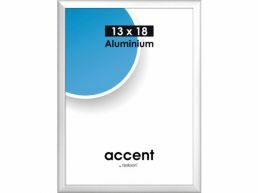 Nielsen - Accent - aluminium fotokader - 13x18 cm - zilver
