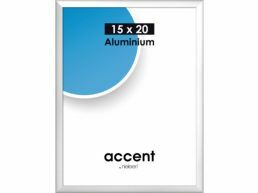 Nielsen - Accent - aluminium fotokader - 15x20 cm - zilver