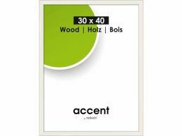 Nielsen - Accent Wood - fotokader - 30x40 cm - wit