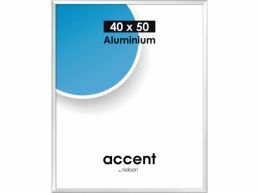 Nielsen - Accent - aluminium fotokader - 40x50 cm - zilver