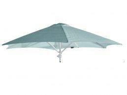 Umbrosa Paraflex hexagonale parasol Ø 270 cm zonder arm sunbrella curacao