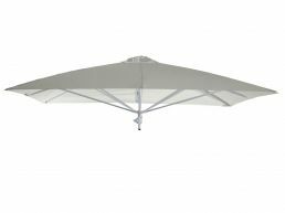 Vierkant parasoldoek voor Paraflex 230x230 cm solidum grey