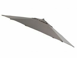 Tweedekans - Easysol - hexagonale parasoldoek - Ø 250 cm - taupe