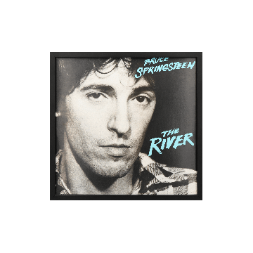 LP wissellijst - vinyl framelijst - 33x32x2 cm - MDF hout - zwart