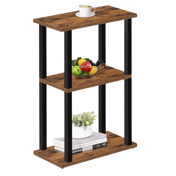 Bijzettafel - tafeltje - vintage bruin - 40x20x58 cm (LxBxH) - tafel industrieel - bijzettafels Bijzettafel - tafeltje - vintage bruin - 40x20x58 cm (LxBxH) - tafel industrieel - bijzettafels