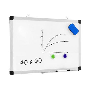 Magnetisch whiteboard - 40x60 cm - wit Magnetisch whiteboard - 40x60 cm - wit