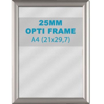 Klikkader Opti - 25 mm - A4 - zilvergrijs