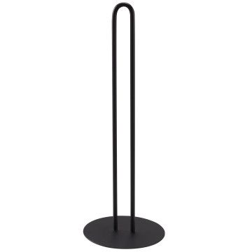 Toiletrolhouder - vrijstaand - 4 rollen - metaal - zwart Toiletrolhouder - vrijstaand - 4 rollen - metaal - zwart