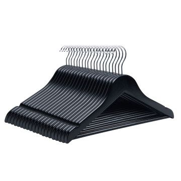 Kledinghangers - kleerhangers - 20 Stuks - baby/kinder/kinderen - 100% FSC-gekeurd duurzaam hout - zwart Kledinghangers - kleerhangers - 20 Stuks - baby/kinder/kinderen - 100% FSC-gekeurd duurzaam hout - zwart