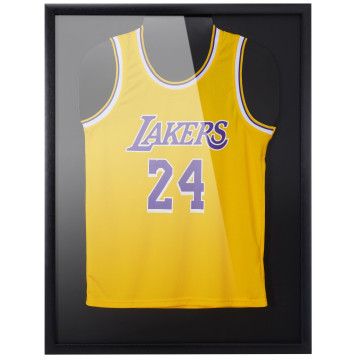 Kader voor t-shirt collectie - diepe lijst van 60x80 cm - zwart 