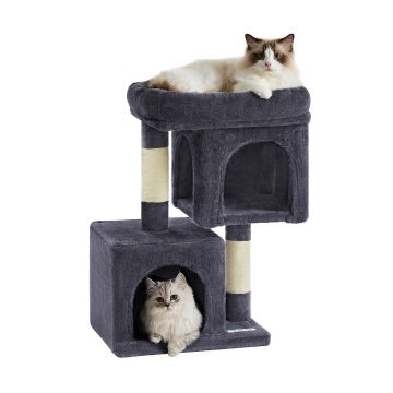 Krabpaal - krabpaal voor katten - kattenpaal - 65 cm hoog - donkergrijs Krabpaal - krabpaal voor katten - kattenpaal - 65 cm hoog - donkergrijs