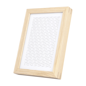 Fotolijst - fotokader - fotolijst 13x18 - essenhout - naturel - fotolijsten - fotolijstje