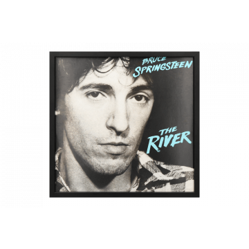 LP wissellijst - vinyl framelijst - 33x32x2 cm - MDF hout - zwart