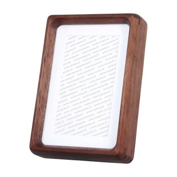 Fotolijst - fotokader - fotolijst 10x15 - matoa hout - walnoot kleur - fotolijsten - fotolijstje