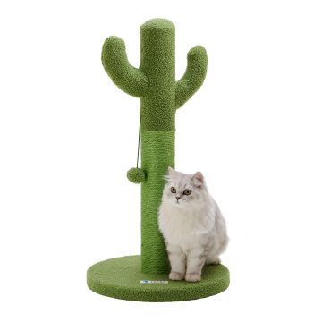 Krabpaal - cactus - 75 cm - groen Krabpaal - cactus - 75 cm - groen