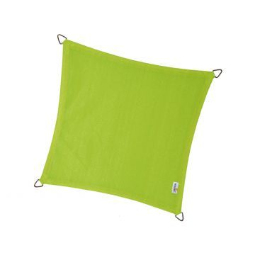 Coolfit - schaduwzeil - vierkant 3,60x3,6 m - lime groen