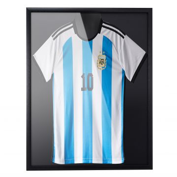 Groot XL fotokader voor t-shirt collectie - 3D box frame - 70x90 cm - zwart