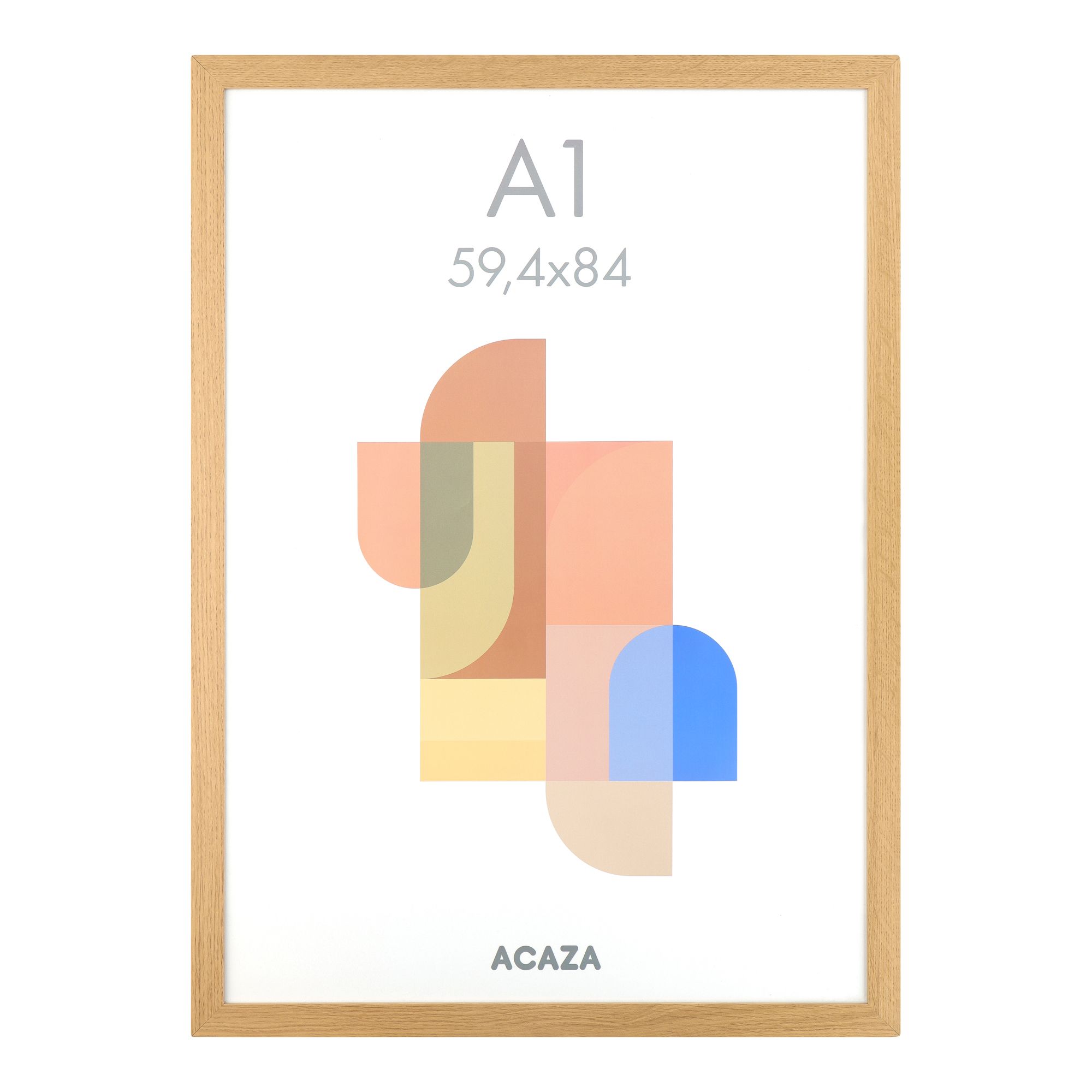 Fotokader - Madison - A1 - warme eik