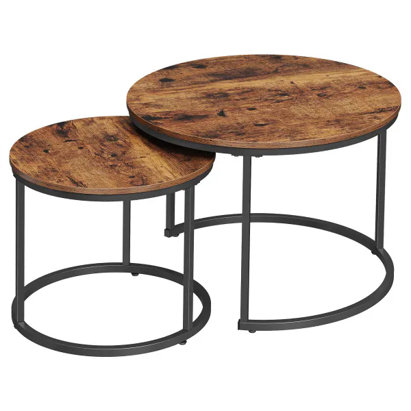 Salontafel industrieel set van 2 kopen