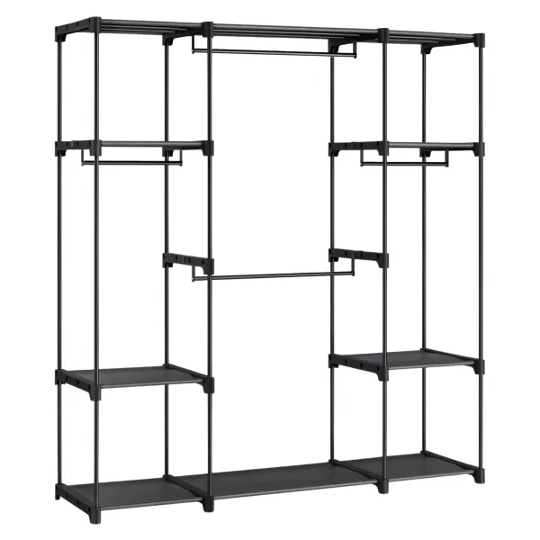 Kast voor kleine kamer, kledingkast voor het opbergen van kleding, plank, stofdicht, organizer voor kledingkast, organizer voor kledingkast, Ro