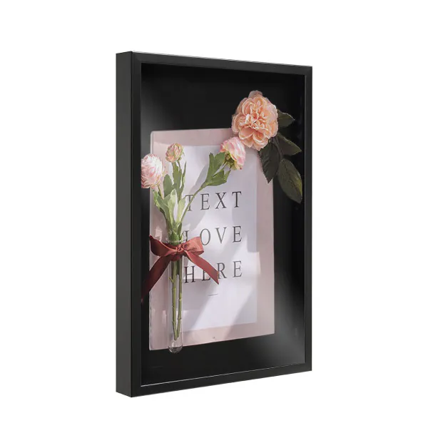 ACAZA Fotokader - Fotolijst - 40x60 cm - MDF hout - Lichte Eik kleur