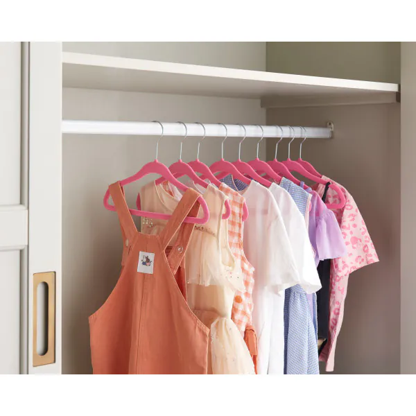 Ipetboom 20 Stuks Kledingkast Scheidingsringen Plastic Ronde Kleding