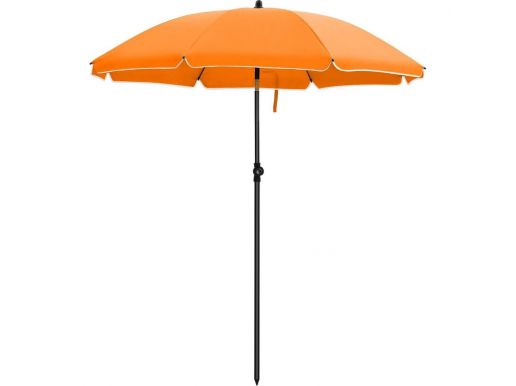 Stokparasol - Ø 160 cm - achthoekig - kantelbaar - met draagtas - oranje