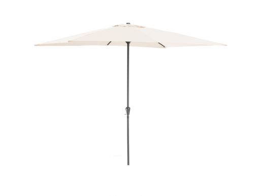 Staande parasol in aluminium - Ø 270 cm - gebroken wit 